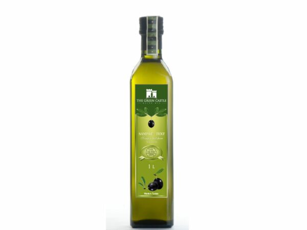 The green Catle olive oil