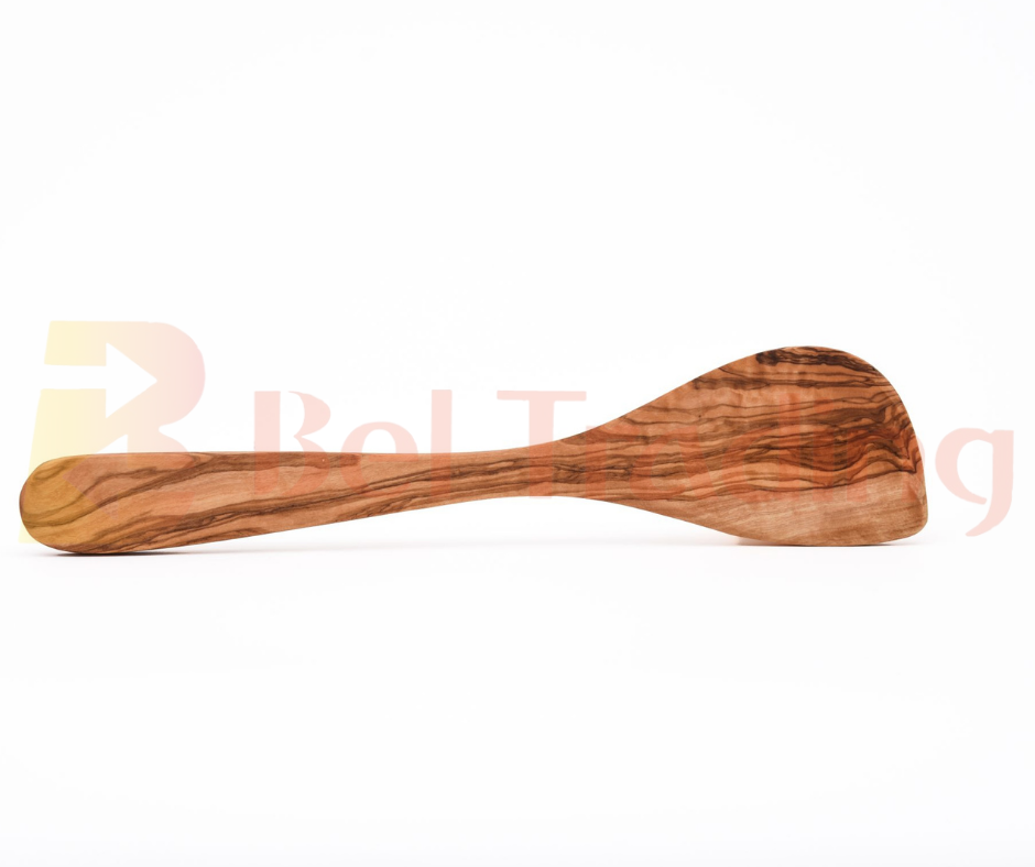 Olive Wood Corner Spoon