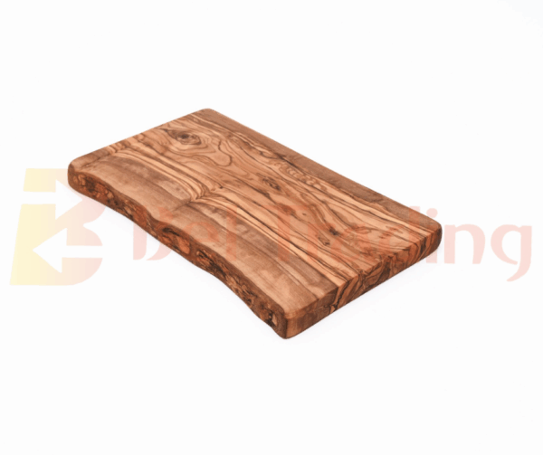 Olive Wood Cutting Board Live Edge Rectangular
