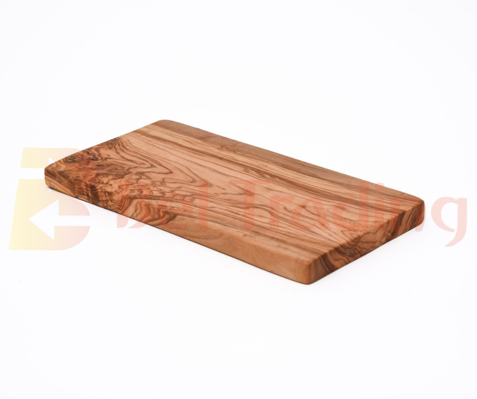 Olive Wood Cutting Board Live Edge Rectangular