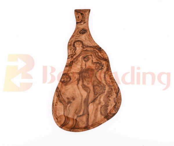 Olive Wood Cutting Board with Grooves