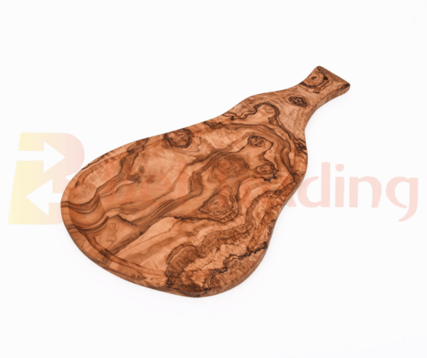 Olive Wood Cutting Board with Grooves