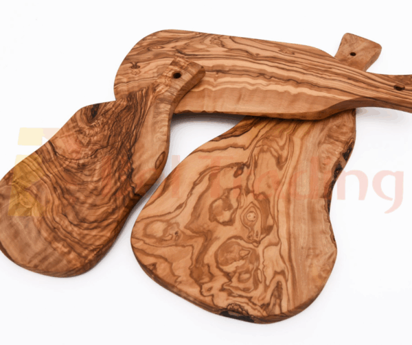 Olive Wood Cutting Board with Handle- Charcuterie Board