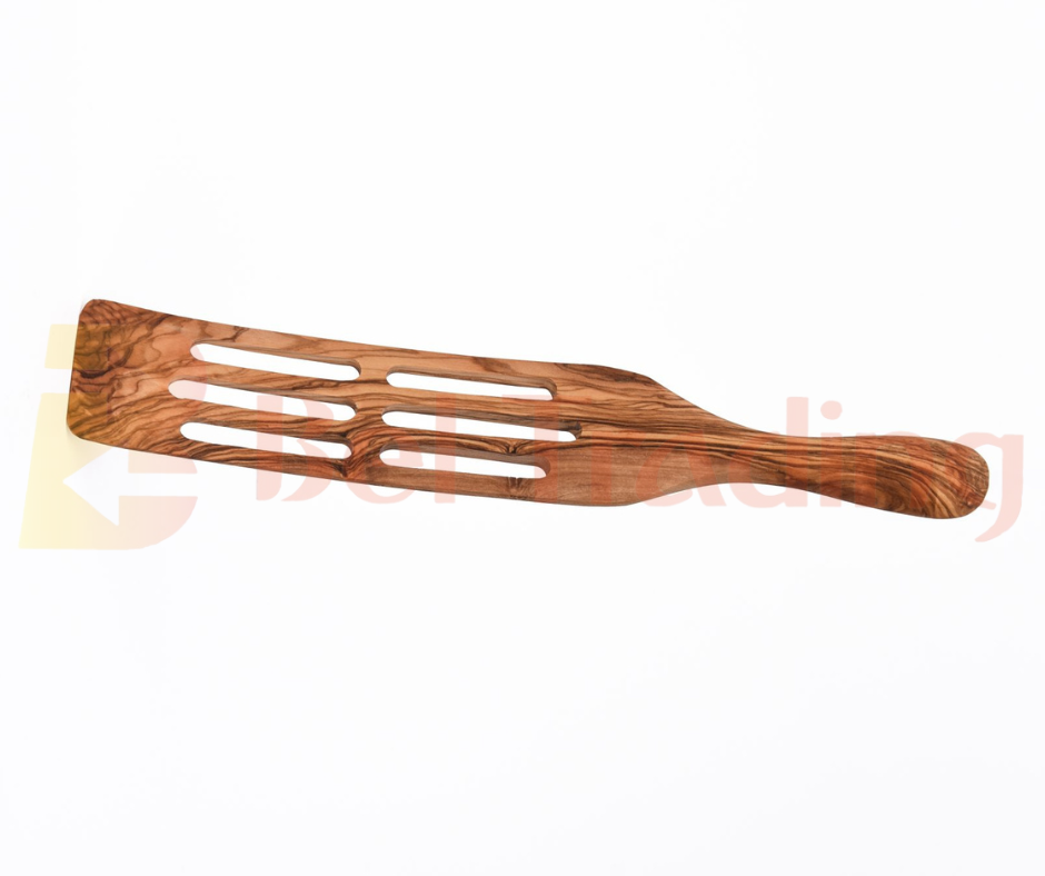 Olive Wood Darining Pancake Spatula