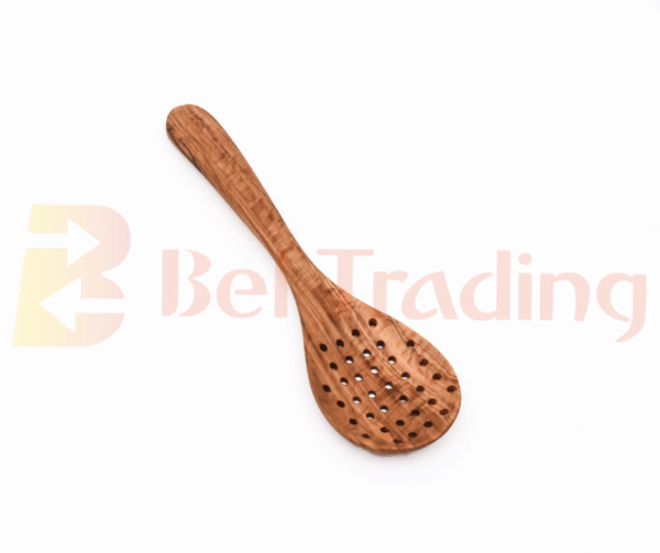 Olive Wood Tunisia Draining Spoon