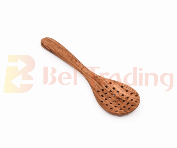 Olive Wood Tunisia Draining Spoon