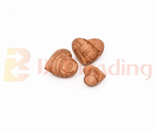 Olive Wood Heart Shaped Carved Dish