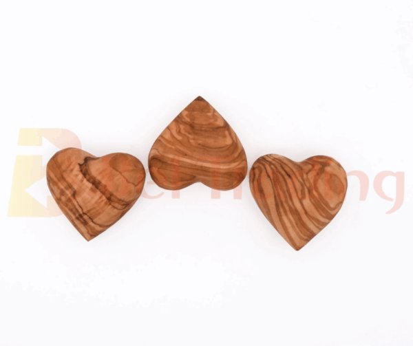 Olive Wood Heart Shaped Carved Dish
