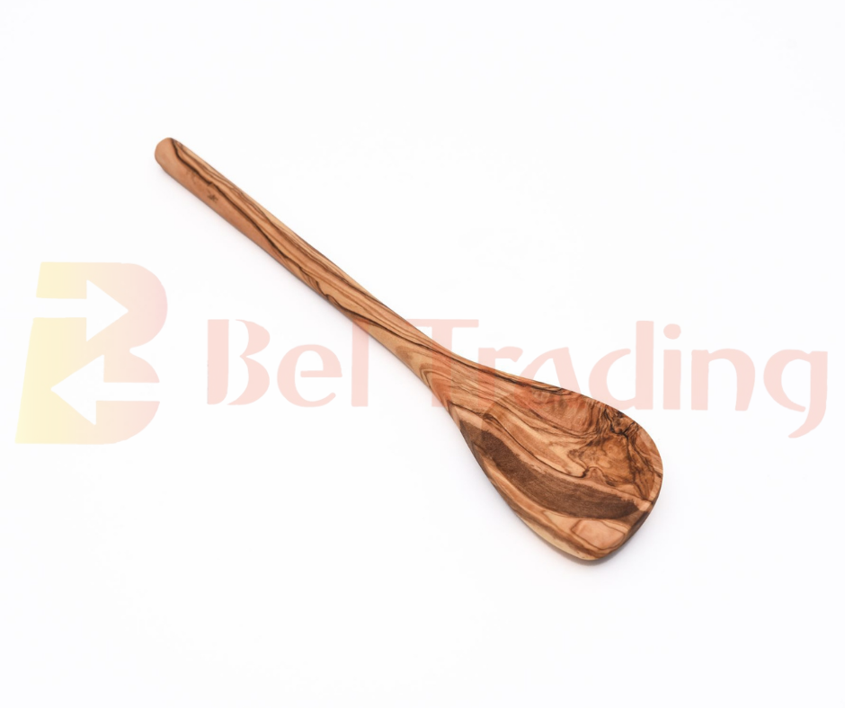 Olive Wood Corner Spoon