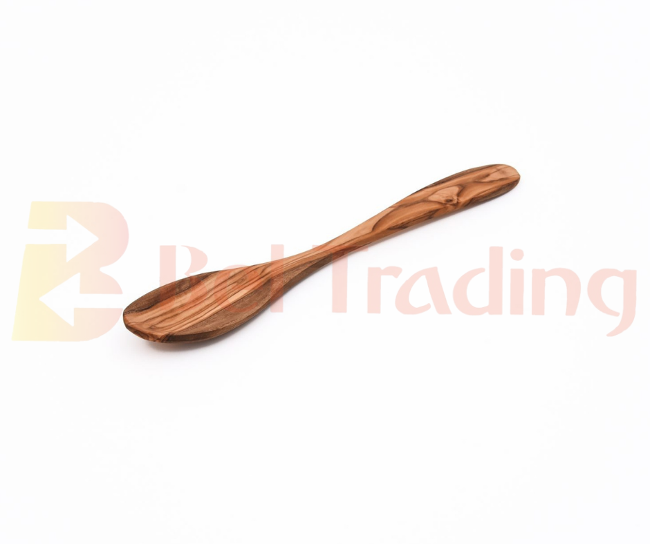 Olive Wood Oval Spoon