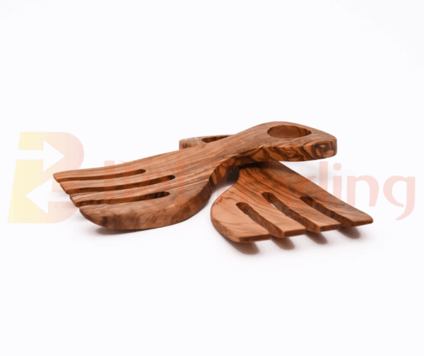 Olive Wood Salad Hand