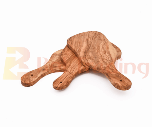 Olive Wood Serving-Cutting Board with Handle