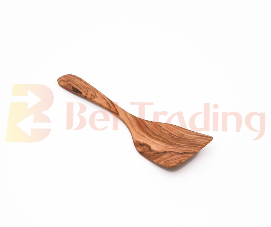 Olive Wood Wide Spatula