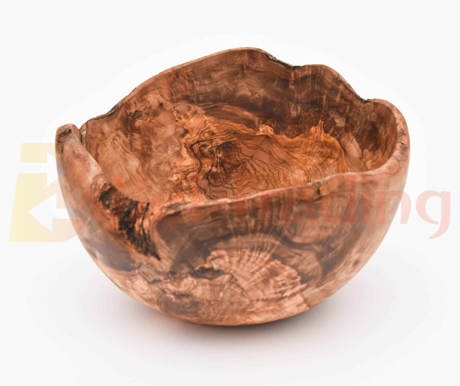 Olive Wood Bowl – Natural Salad