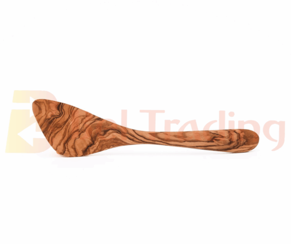 Olive Wood Angled Head Spatula