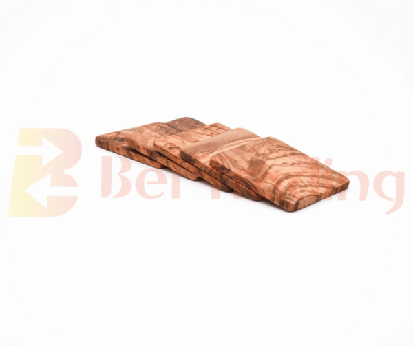 Olive Wood Coasters-Square